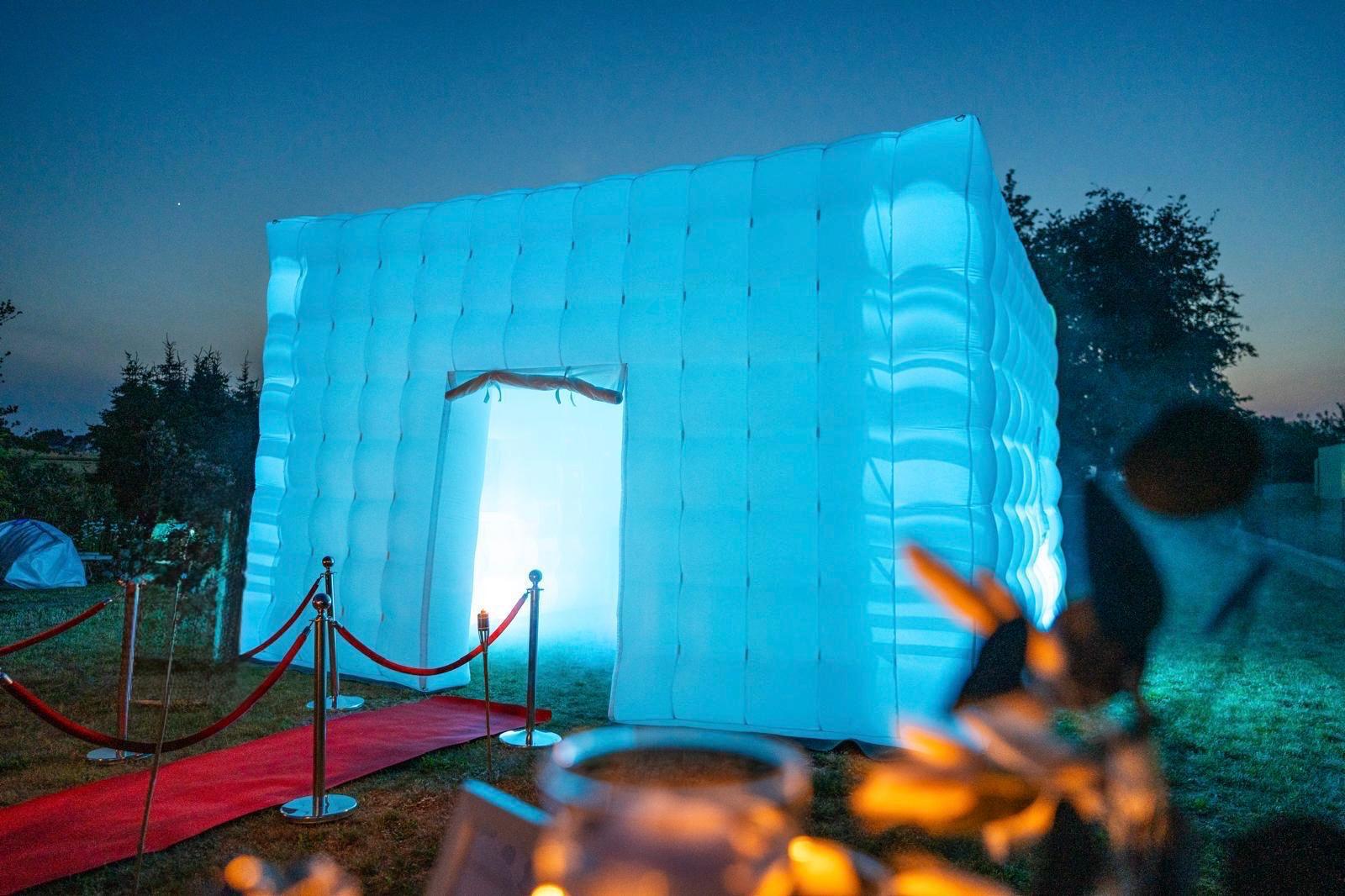 Blowup Disco Zelt Weiß - Deine mobile Eventlocation! - Angebot 1